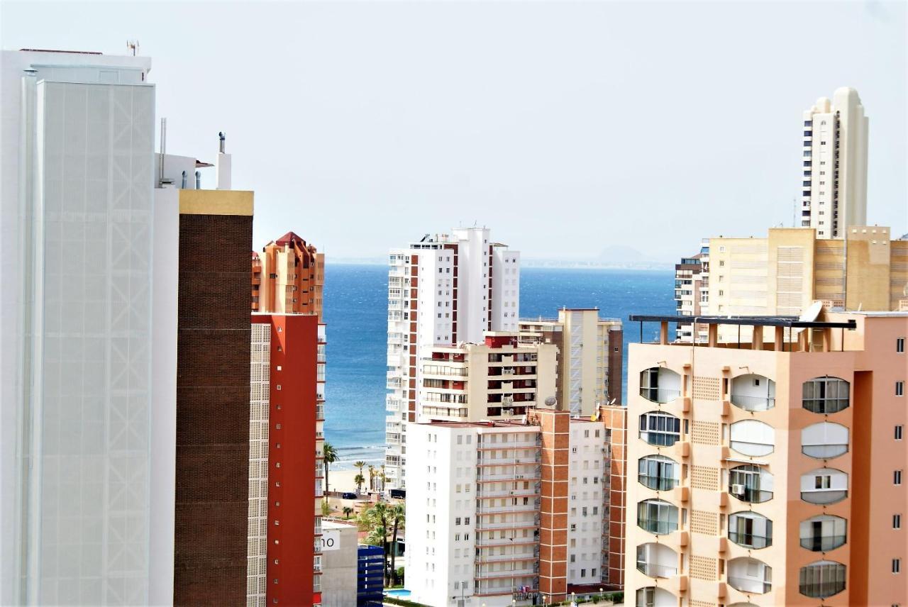 Agustina Seaview In Rincon De Loix -Free Parking, Wi-Fi, Pool, New Air Conditioning, Sea View Appartamento Benidorm Esterno foto