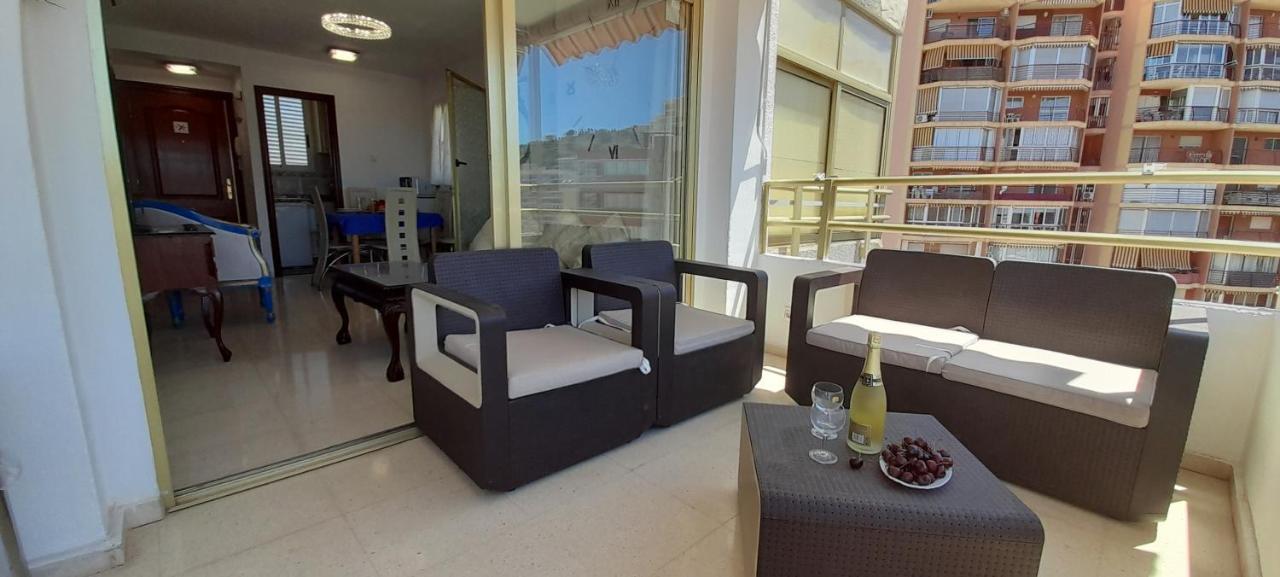 Agustina Seaview In Rincon De Loix -Free Parking, Wi-Fi, Pool, New Air Conditioning, Sea View Appartamento Benidorm Esterno foto