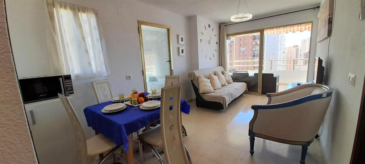 Agustina Seaview In Rincon De Loix -Free Parking, Wi-Fi, Pool, New Air Conditioning, Sea View Appartamento Benidorm Esterno foto