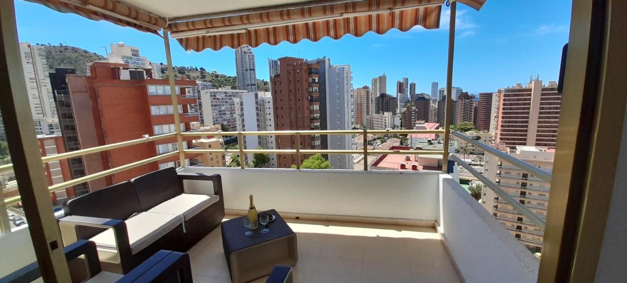Agustina Seaview In Rincon De Loix -Free Parking, Wi-Fi, Pool, New Air Conditioning, Sea View Appartamento Benidorm Esterno foto