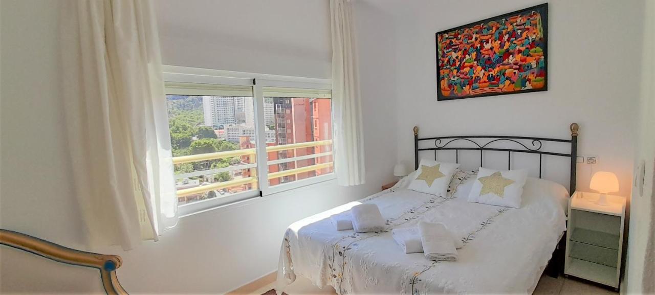 Agustina Seaview In Rincon De Loix -Free Parking, Wi-Fi, Pool, New Air Conditioning, Sea View Appartamento Benidorm Esterno foto