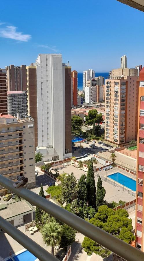 Agustina Seaview In Rincon De Loix -Free Parking, Wi-Fi, Pool, New Air Conditioning, Sea View Appartamento Benidorm Esterno foto