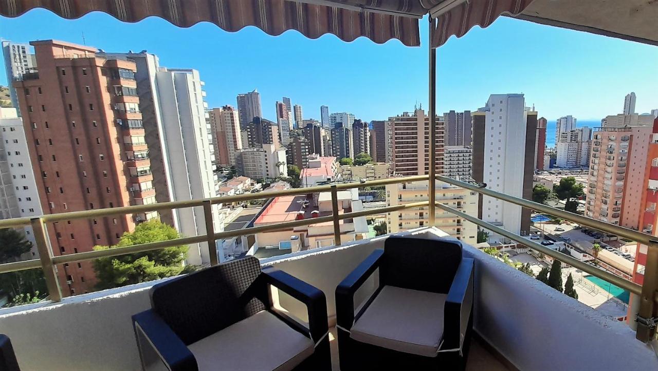 Agustina Seaview In Rincon De Loix -Free Parking, Wi-Fi, Pool, New Air Conditioning, Sea View Appartamento Benidorm Esterno foto