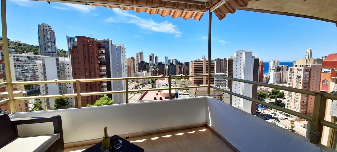 Agustina Seaview In Rincon De Loix -Free Parking, Wi-Fi, Pool, New Air Conditioning, Sea View Appartamento Benidorm Esterno foto